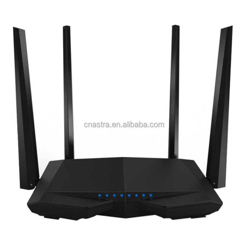 Tenda AC6 Wireless Wifi Router Gigabit Dual-Band AC1200 Repeater with 4*5dBi High Gain Antennas Wider Coverage