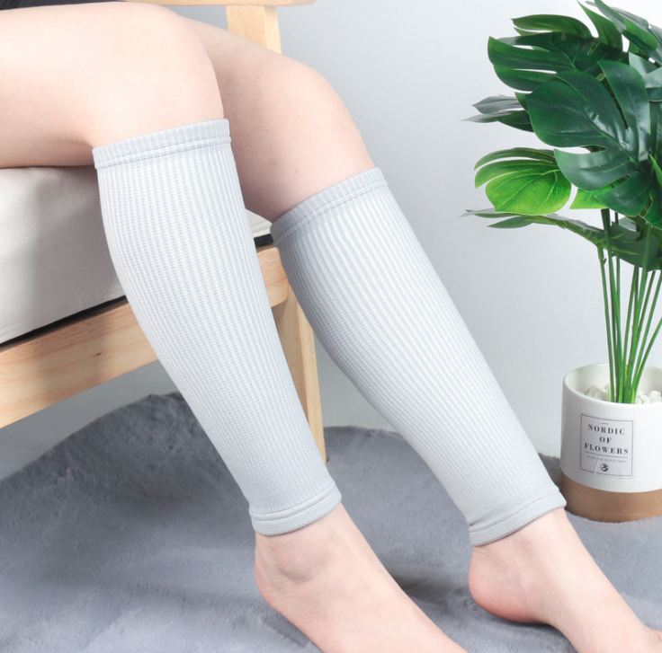 Popular Selling Hot Products Knitted Thickened Elastic Fabric Unisex Leg Knee Warmer Cold Weather