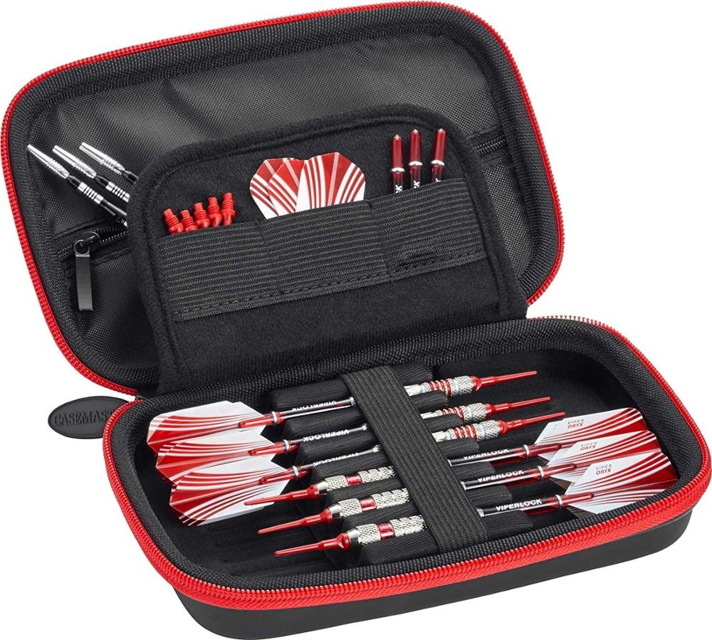 Customized Logo Waterproof Leather Darts Carrying Cases EVA Dart Case