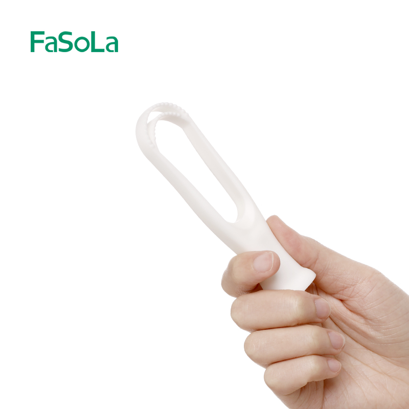 Tongue brush Silicone tongue scraper Remove bad breath Tongue scraper