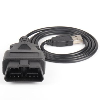Автомобильный адаптер OBD2 для зарядного устройства с USB-портом, кабельный разъем, диагностический инструмент, автомобильные кабели, адаптеры, розетки, кабельный сканер