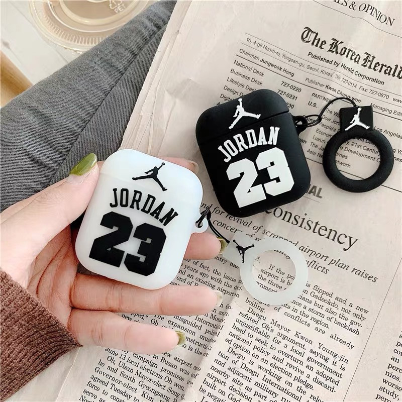 Новейший модный защитный чехол для беспроводных наушников Airpods 1 2 Pro 23 Jordan для Airpods Gen 3, чехол с ремешком на палец