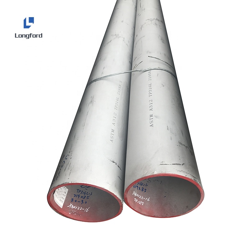 ASTM JIS EN S2507 S2205 S32654 S31254 промышленный класс тонкие стены большой диаметр труба из нержавеющей стали зеркальная труба из нержавеющей стали