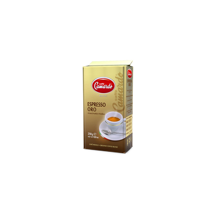 Кофейные зерна Caffe Camardo Ground Moka, кофейные зерна в пакетах, жареные кофейные зерна