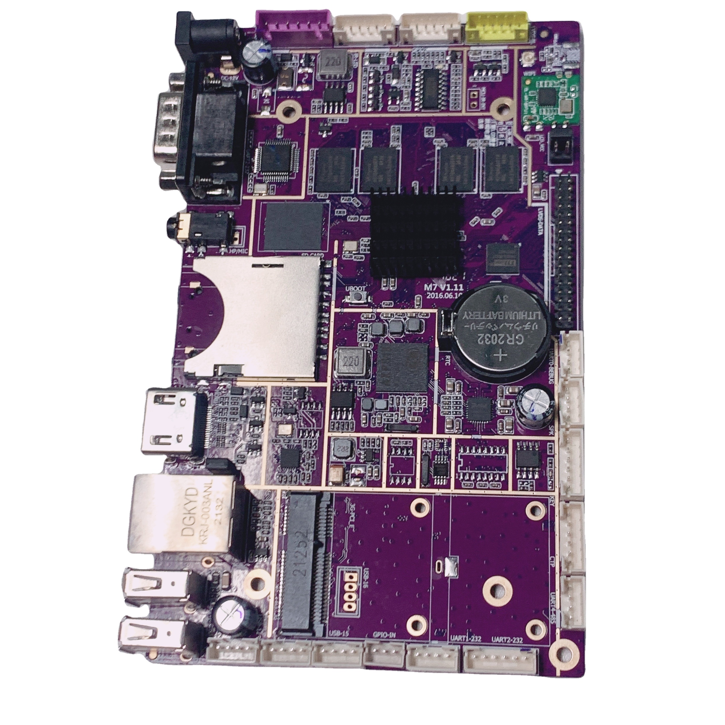 Материнская плата A83T с выходом LVDS, ОЗУ 2 Гб, ПЗУ 8 ГБ, процессор, системная плата Android для дошкольного образования