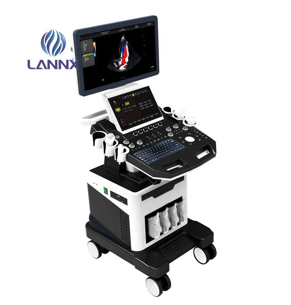 Best Price Hospital Equipment Ultra Sound Equipment Ultrasound Scanner 4D Machine with Trolley Ultrasonido Corporal Ultrasonic