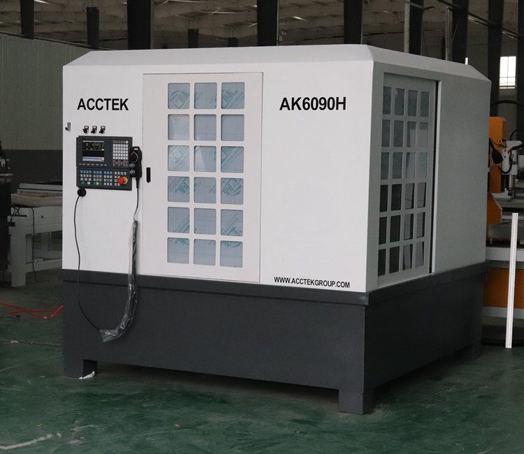 Фрезерный станок с чпу для изготовления металлических форм AK6090C ATC фрезерный станок с чпу