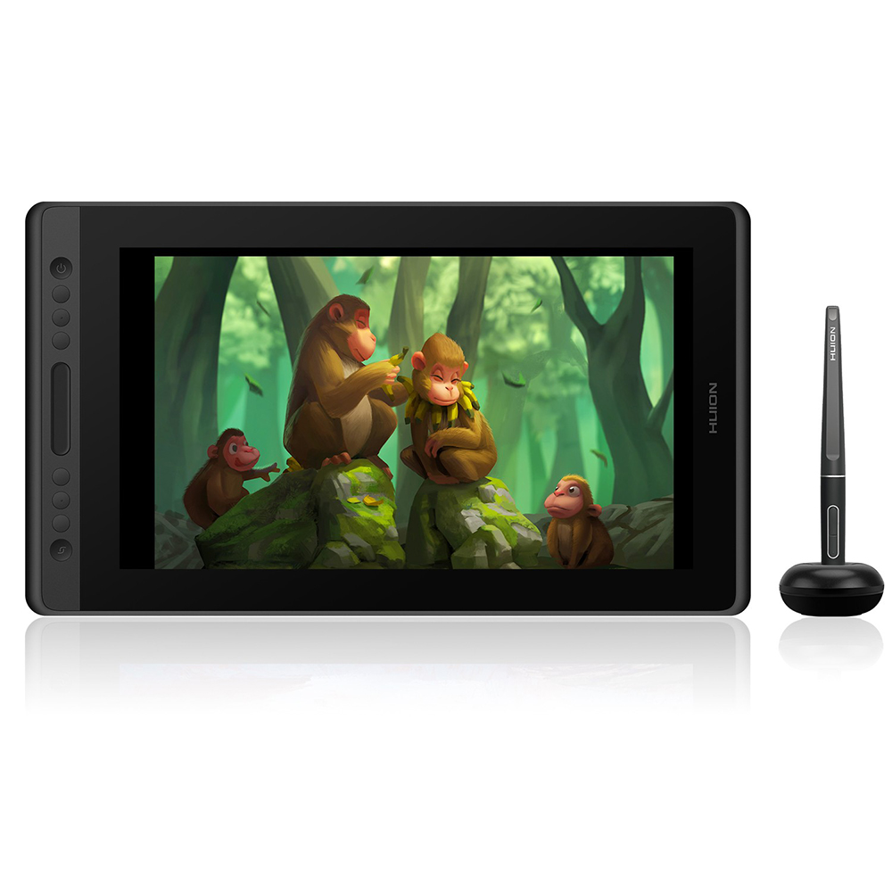 Huion Kamvas PRO 16 full laminated IPS display high configuration 8192 pressure tilt function graphic drawing design pen monitor