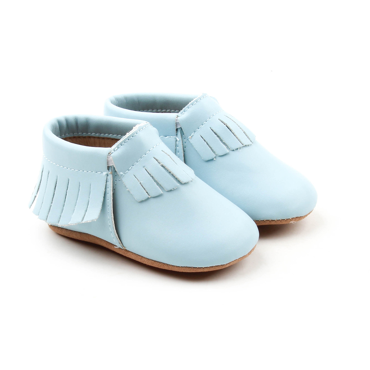 Infant Newborn Shoes Super Fiber Baby Moccasins Boys And Girls To Wear For Indoor