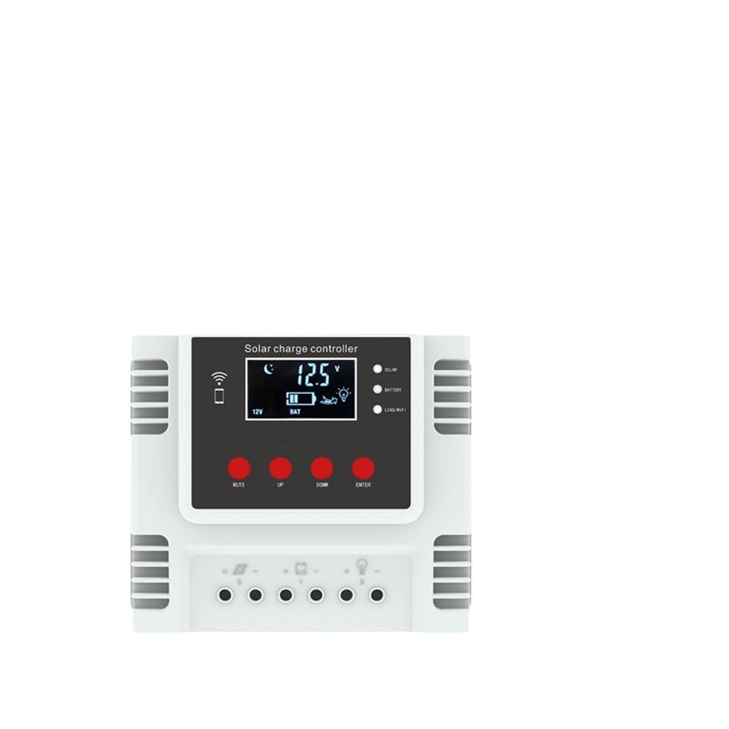 WiFi PWM Solar Charge Controller Solar Panel Battery Charger Automatic Regulator 30A CE,ROHS,FCC Solar Controller with LCD & USB