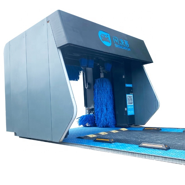 New Style 5 Brush System Full Automatic Rollover Car Wash Machine Equipment