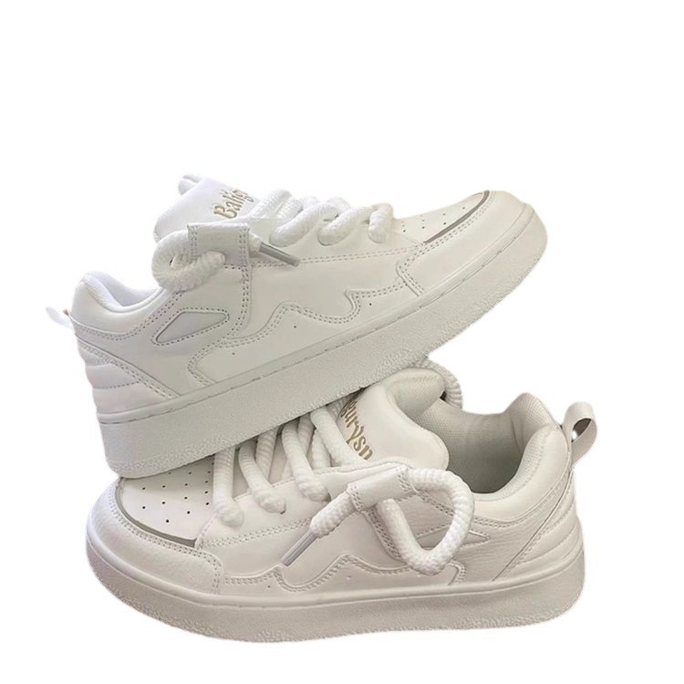 Manufacturers wholesale custom women's small white shoes women leisure sports flat shoes