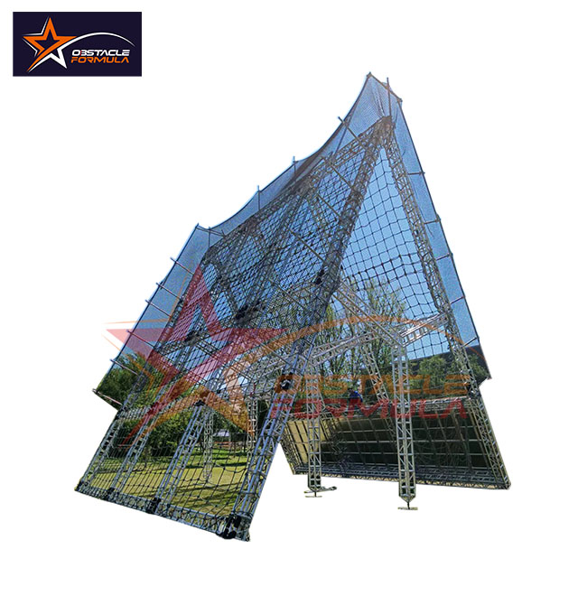 Adult Climbing Frame aluminum truss climbing frames sports park ninja obstacle course truss
