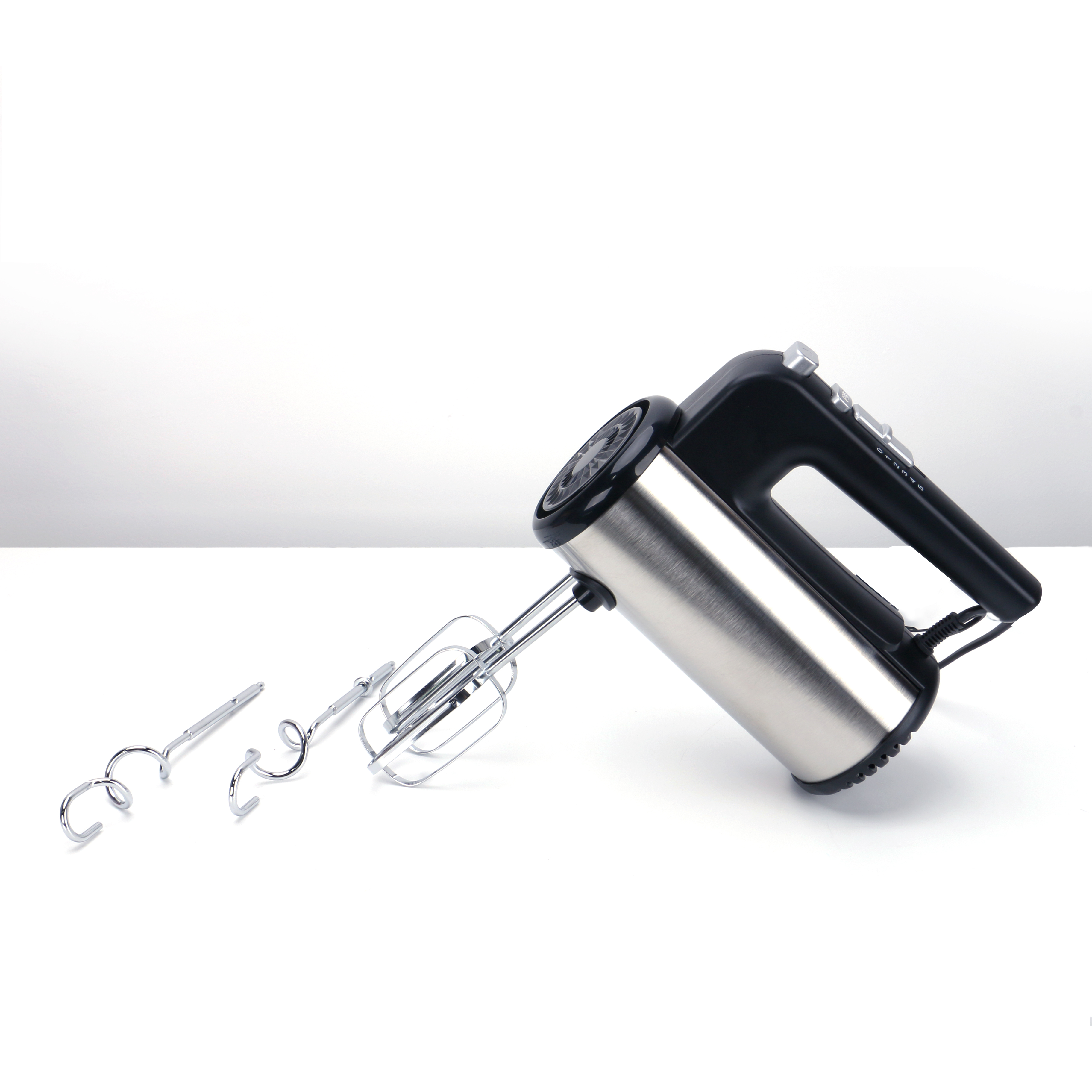 K&B Home modern rotatable stainless steel electric beater whisk for kitchen