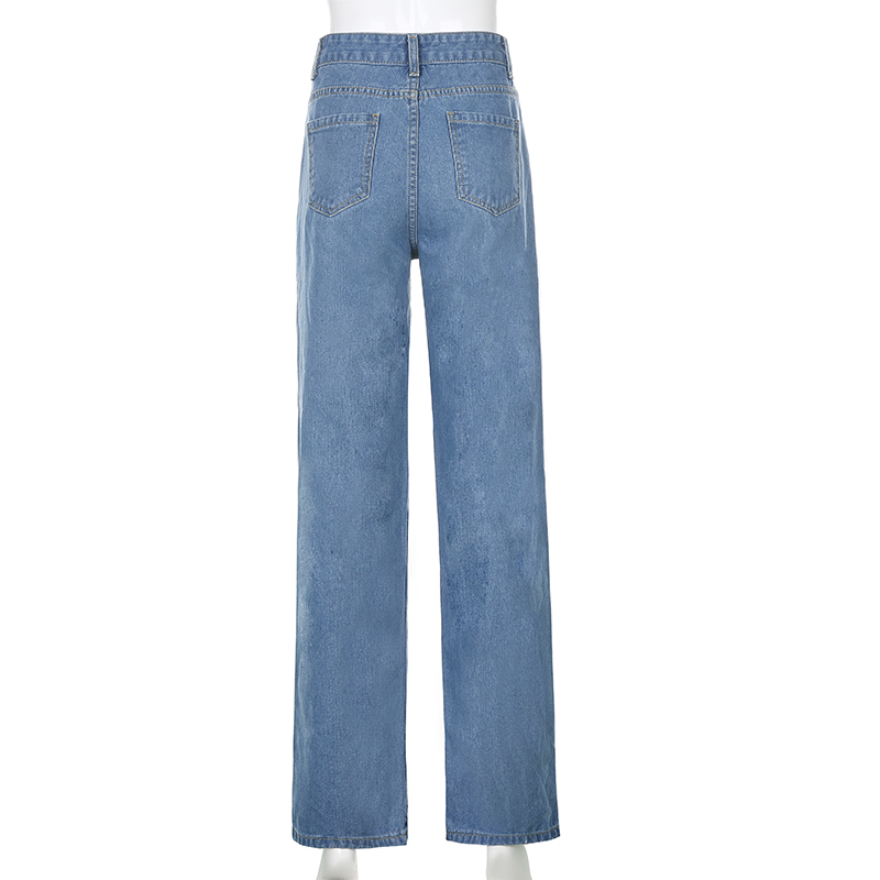 2021 Hot Sale In Stock Ripped Pants Women's Blue Jeans Women's Jeans Purple Wind Plus Size Women's Jeans