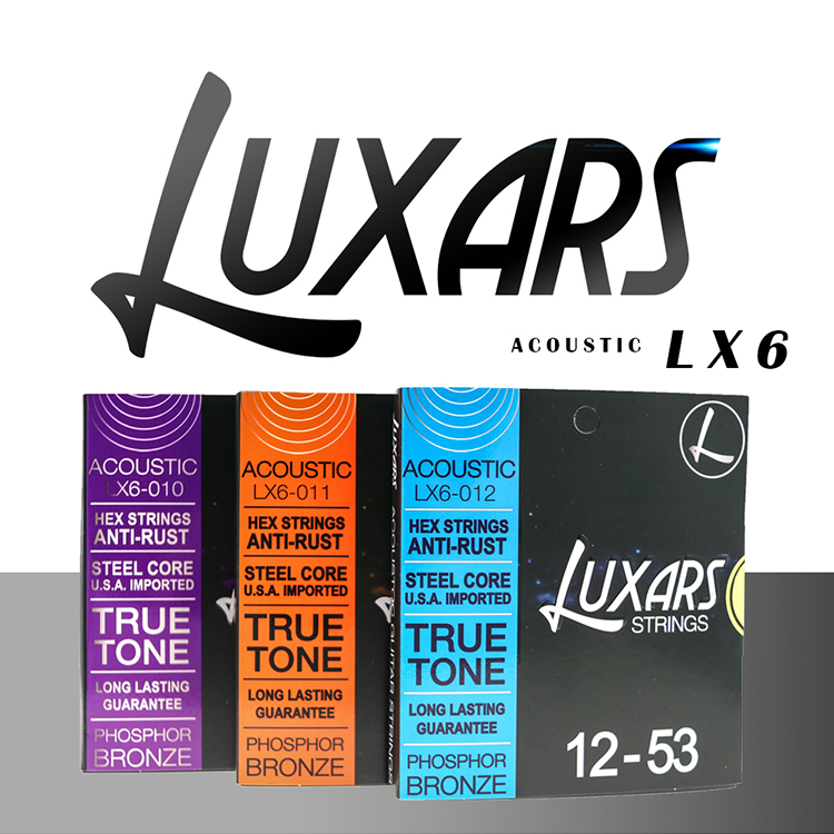 LX-6 OEM изготовленный на заказ упаковка отличается датчик напряжения фосфористой бронзы из стали с порошковым покрытием акустической гитары