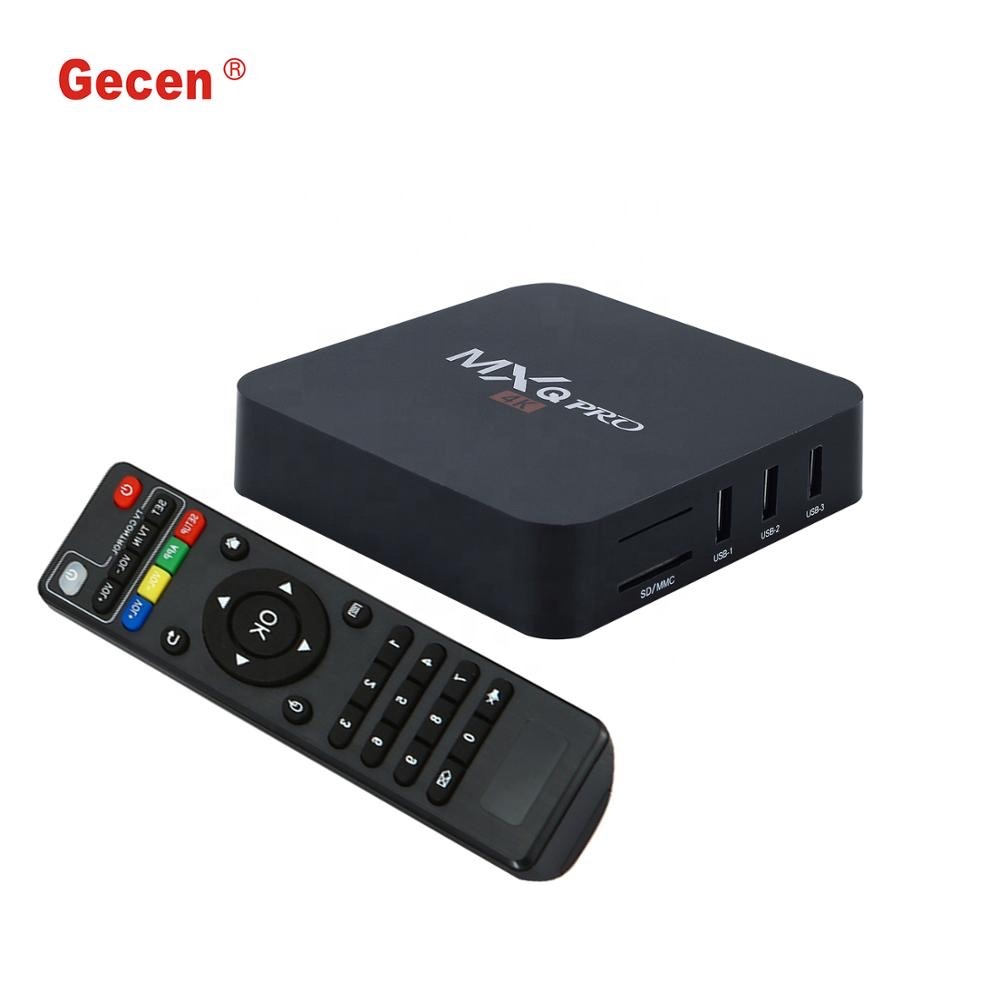 Приставка Смарт-ТВ MX Q PRO, 5 ГГц, Android 9,0, 4K, 3D, 2,4G, 5G, Wi-Fi, S905W, 2 + 16 ГБ, Android