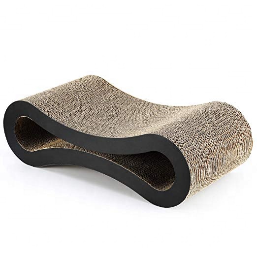 Flute scratching Luxury Big Large Cardboard 8 shaped cat scratcher