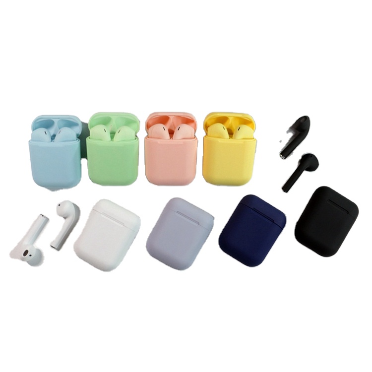 i12 TWS Bluetooths Wireless Auriculares In-ear HIFI Earphone Audifonos Inalambricos with Charging Case