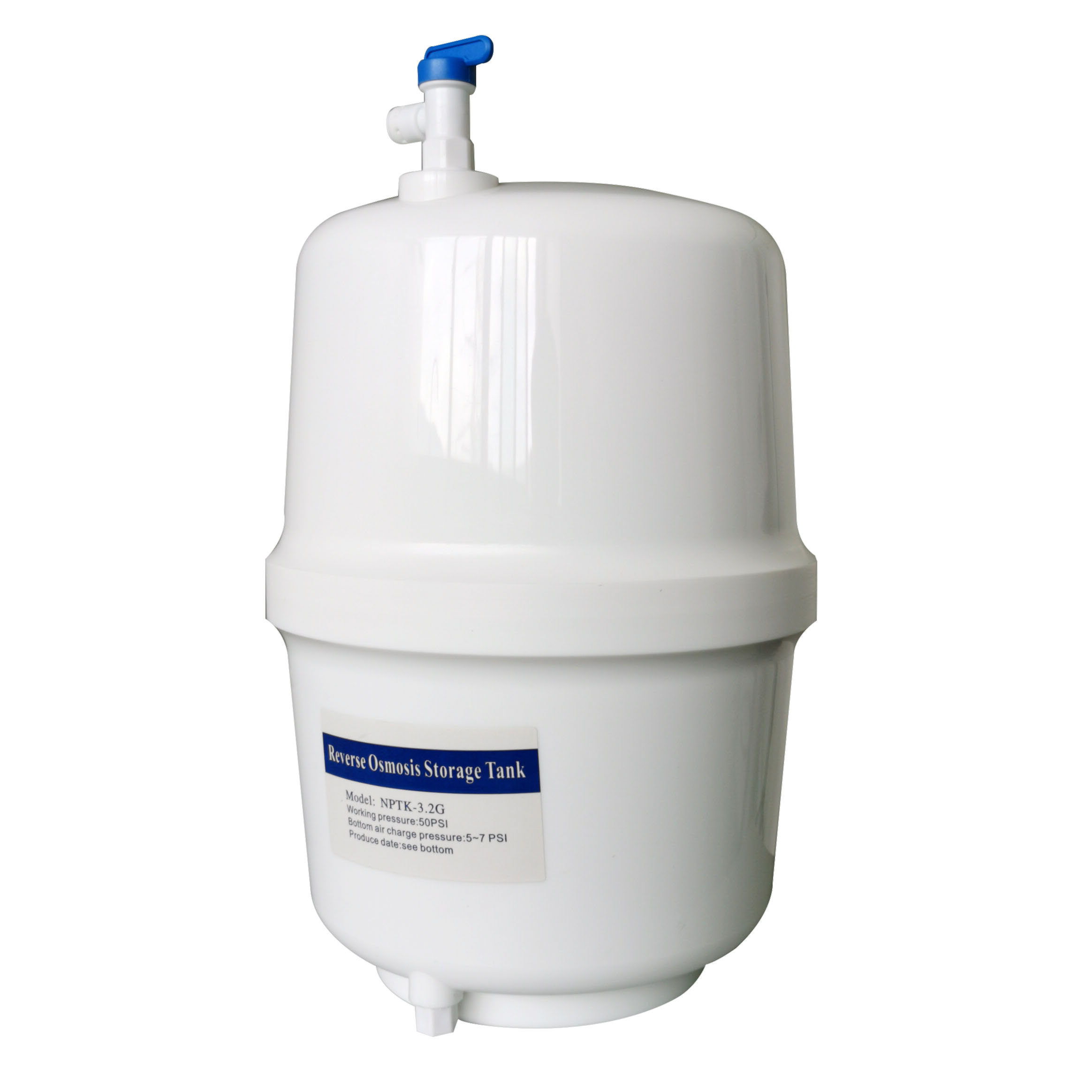 Domestic RO reverse osmosis water purifier 3 gallon water tank Domestic water purifier storage tank