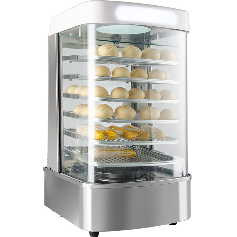 Hot sale fast food electric food warmer display buffet western food equipment heated display cabinet