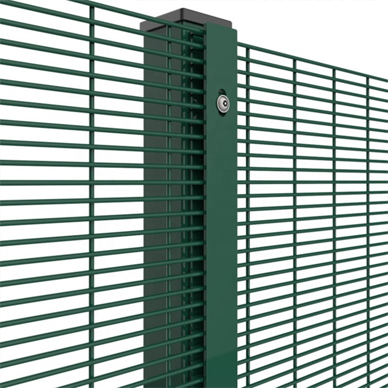 358 Anti Climb Clearvu Fencing Price Malaysia Spear Top High Security Fence Anti Climbling