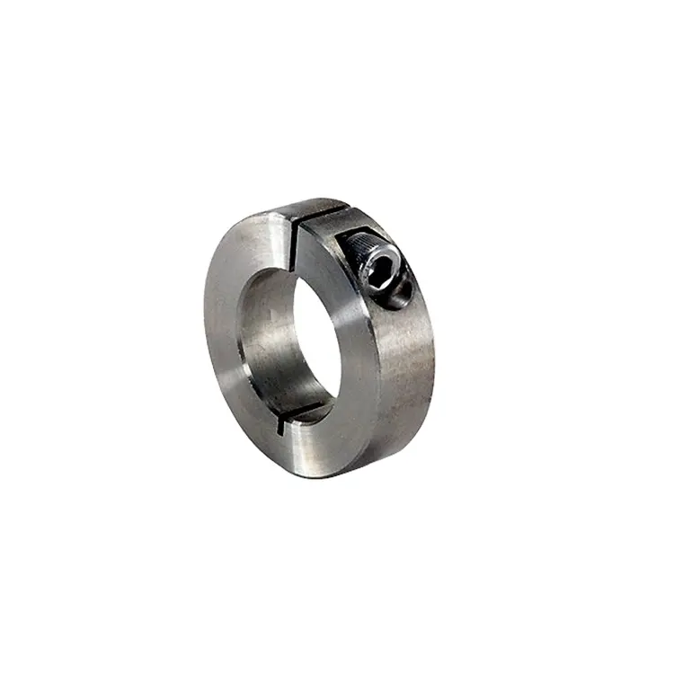 Mighty High Performance Black or Zinc Galvanized Set Screw and Clamp Shaft Collar and Single Split Shaft Collar