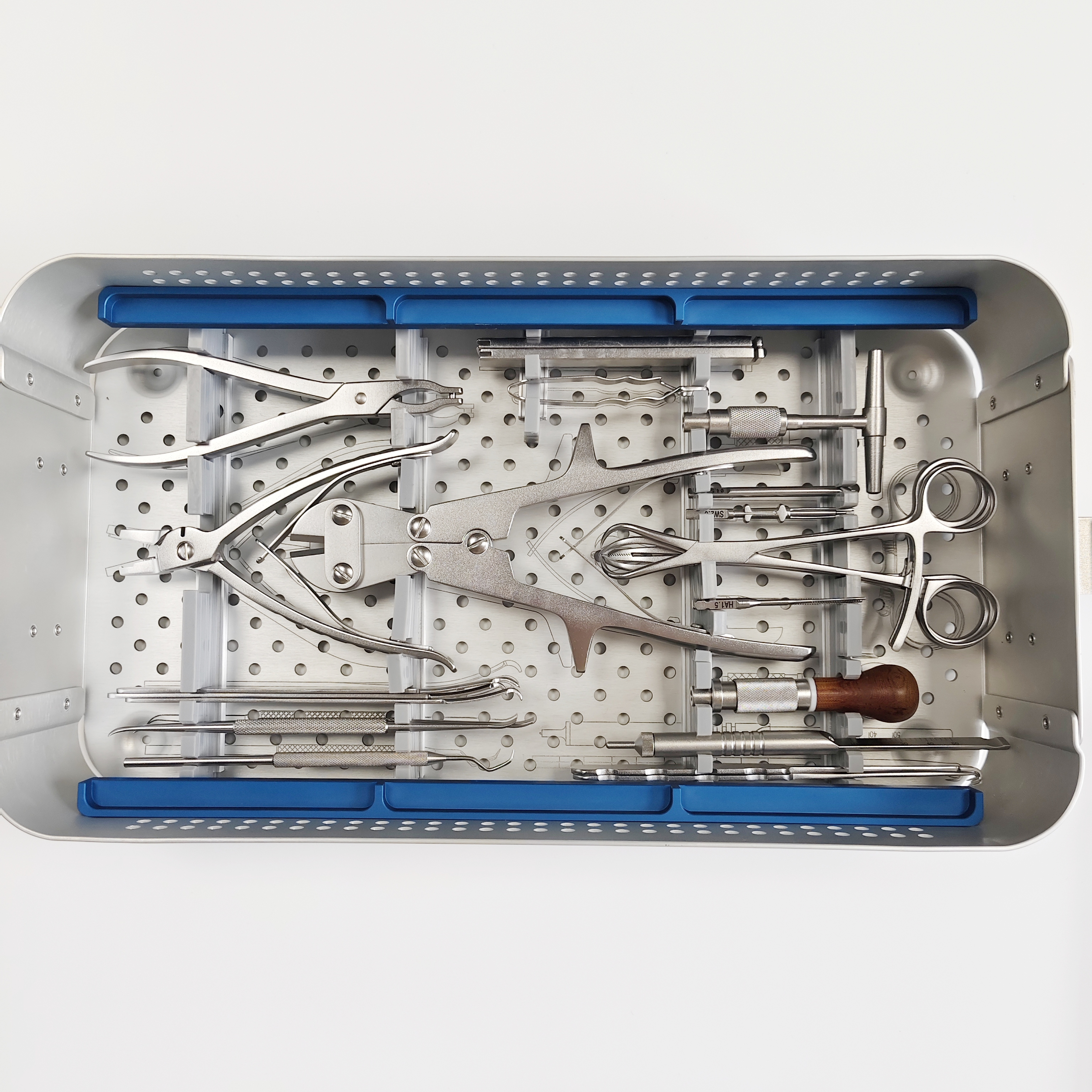 JINLU OEM Orthopedic Medical Maxillo Facial System Instrument Kit