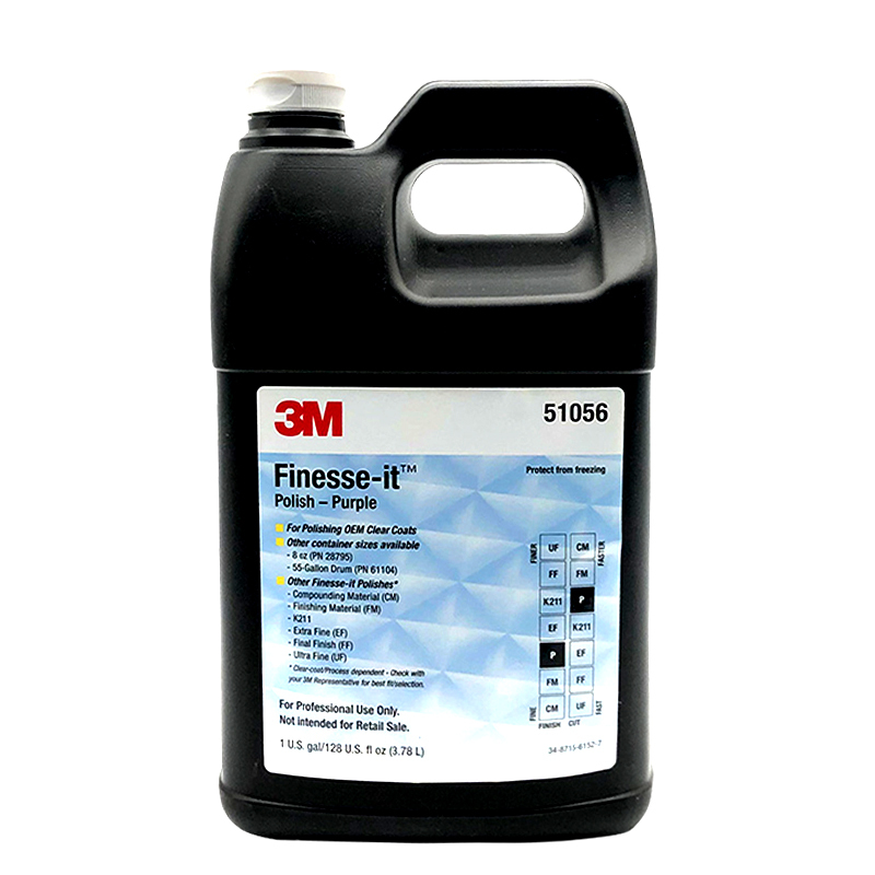 3M 51056 Eco-friendly White Car Paint Coating May Car Wax Liquid Car Polish Wax Polish Purple