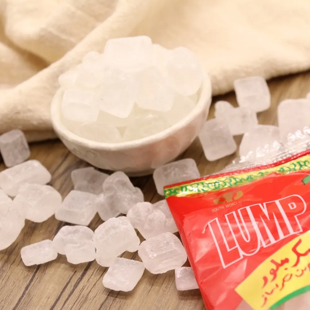 Halal Wholesale Price Crystal Candy Small Sugar Cube Lump Sugar