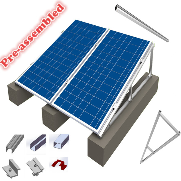 Лучший поставщик 2021, PV солнечная монтажная конструкция, поддержка алюминиевой панели, система опора, кронштейн для крепления, стойка-трекер Z22
