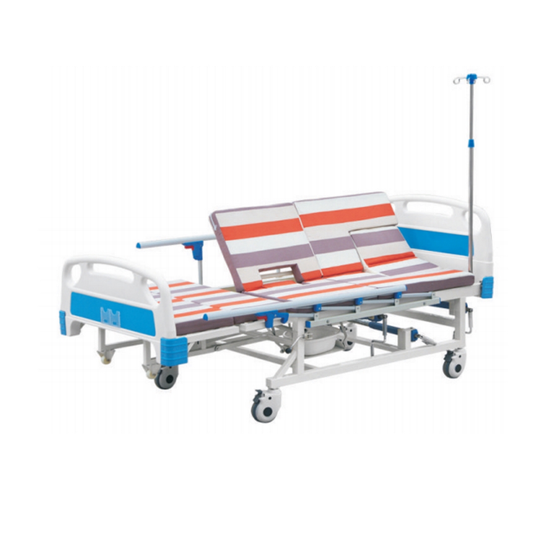 Low Price New Type Hospital Turn Over Home Manual 5 Functions Patient Bed