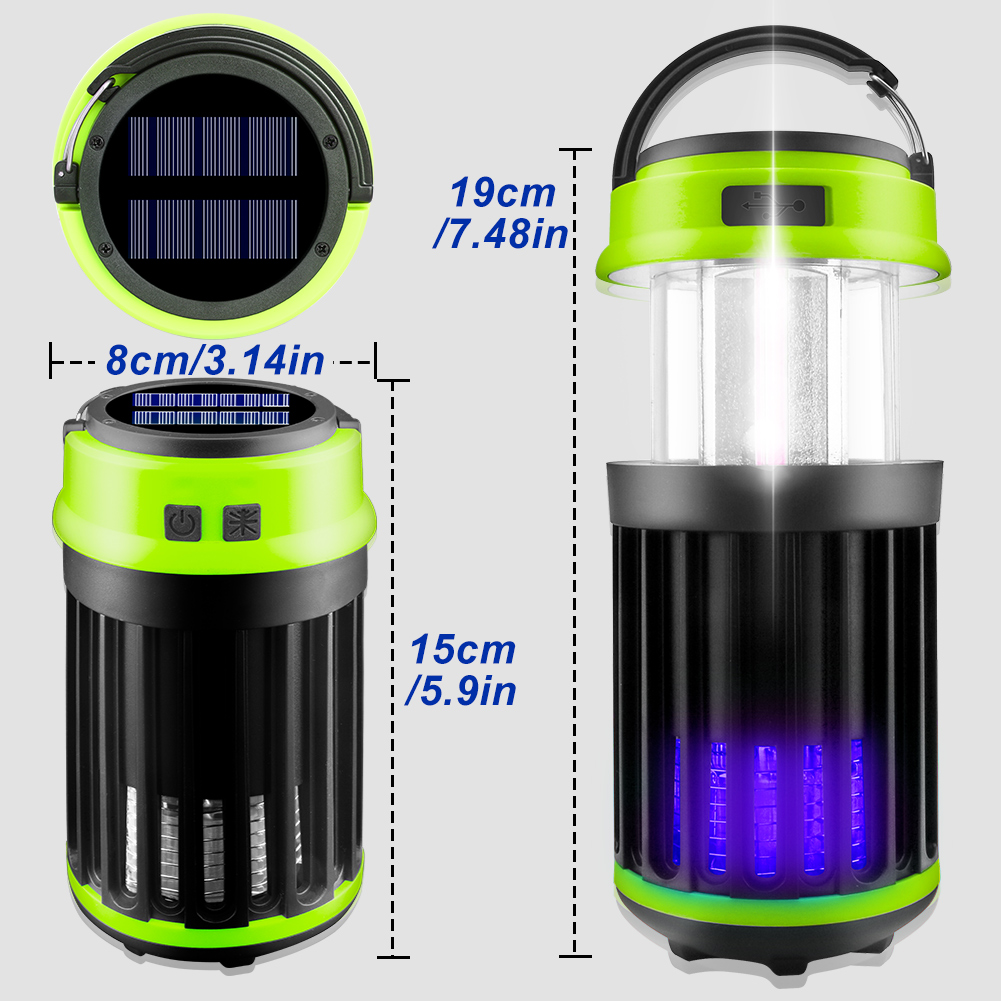 Новинка 2020 г., новейшая кемпинговая лампа-убийца от комаров с USB-зарядкой