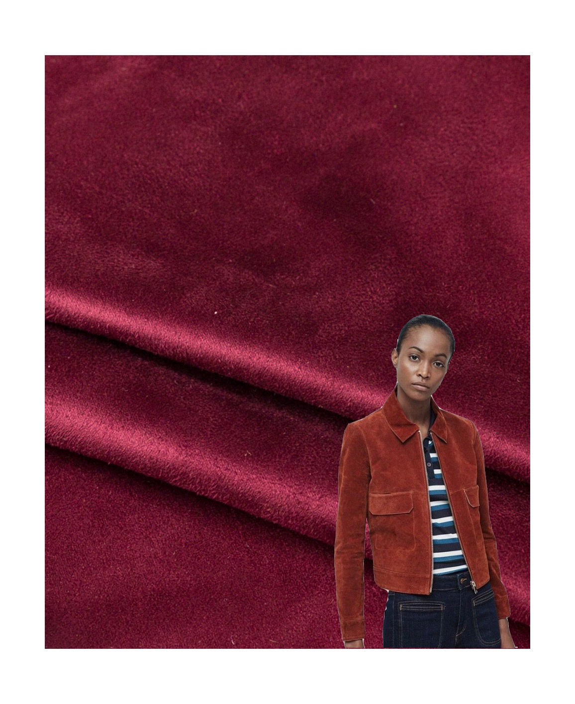 Hot Sell 100% Polyester Sustainable Woven Recycled Suede Fabric For Car