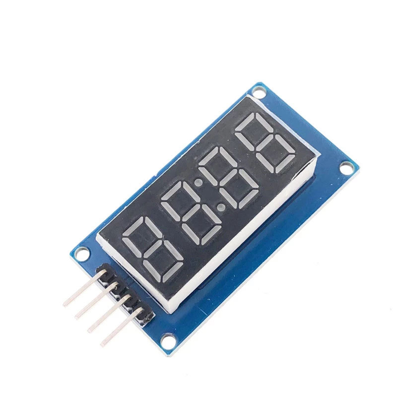 TM1637 светодиодный дисплейный модуль для Arduino 7-сегментный 4 биты 0,36 дюйма часы красный анод цифровой трубки четыре Последовательный драйвер печатных плат