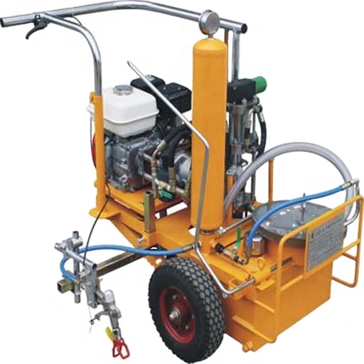 Road marking machine ZM-6L hand-push type high pressure airless cold spray marking machine for sale