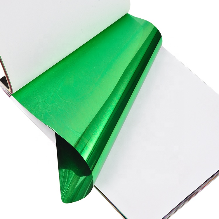 Green Metallized Film Plastic PVC Sheet Rolls on Sale