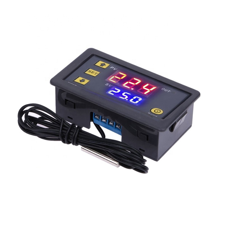 W3230 DC12V 24 В AC110-220V цифровой регулятор температуры Высокоточный дисплей регулятор температуры для инкубатора