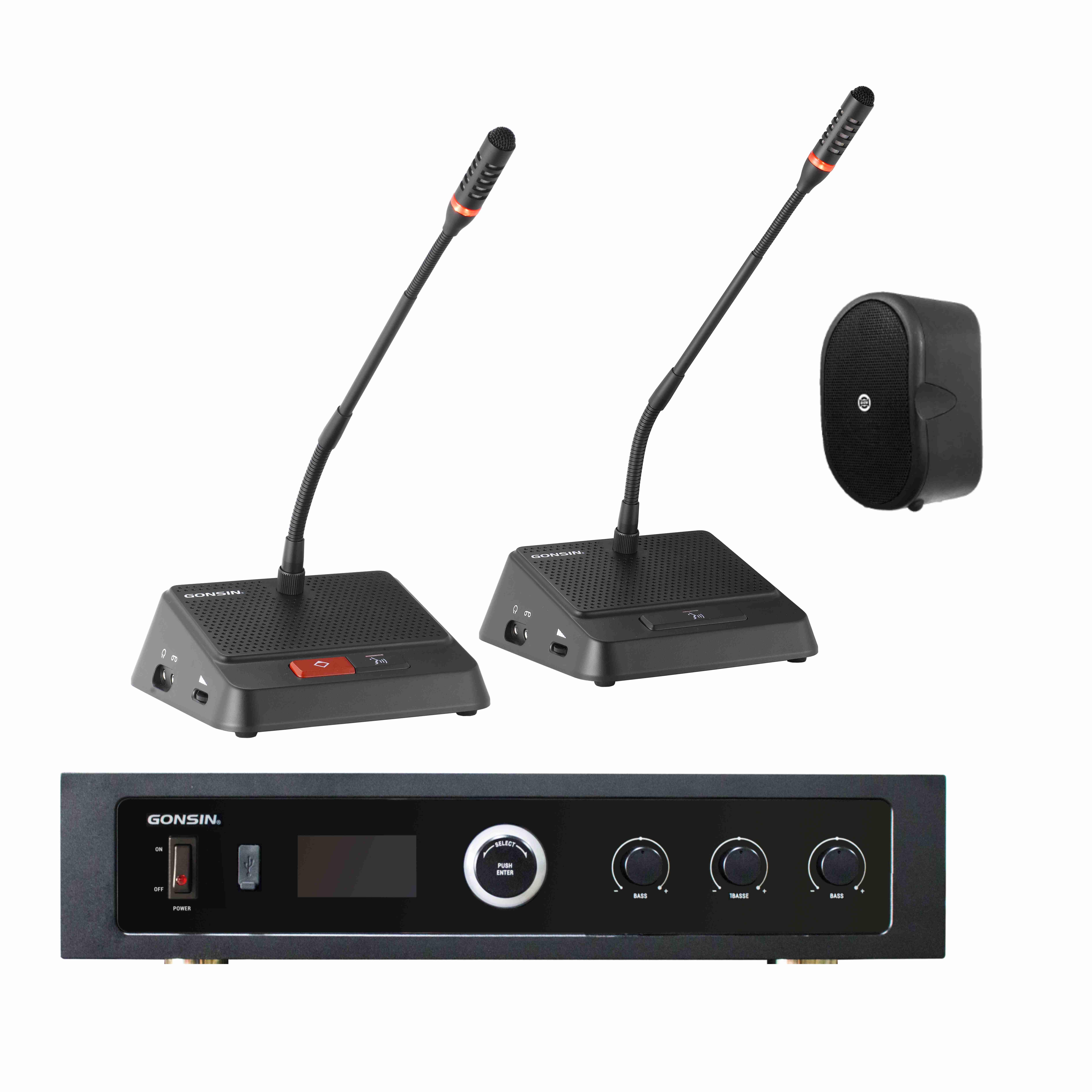 GONSIN Настольный Проводной Конференц-микрофон с функцией установки Plug-And-Play