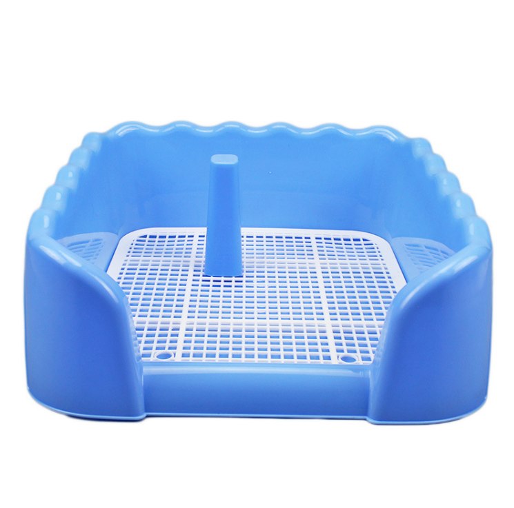 Manufacturers direct wholesale fenced plastic spill proof dog toilet pet cleaning supplies