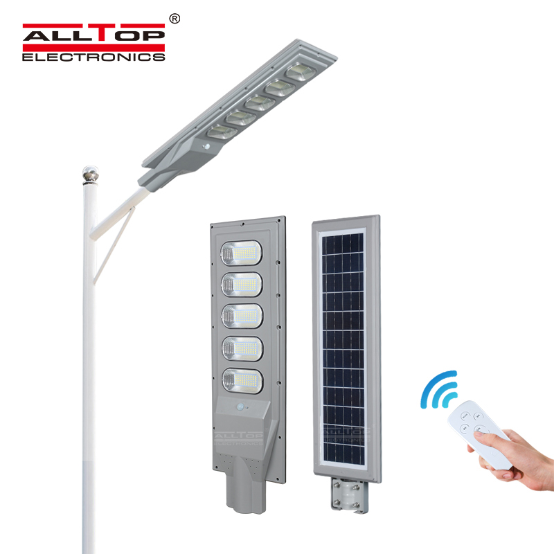 ALLTOP, высокое качество, ip65, наружный, От заката до рассвета, 30 Вт, 60 Вт, 90 Вт, 120 Вт, 150 Вт, все в одном, Солнечный светодиодный уличный фонарь