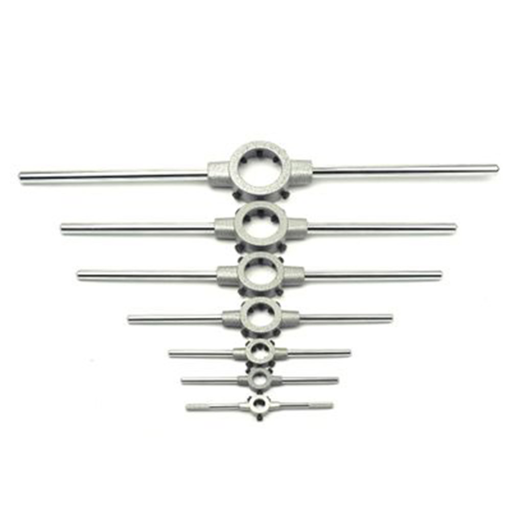 Die Set Wrench Steel Circular Die Handle Hand Tools for Dies Threading Tools Metal Workpiece Thread Maker