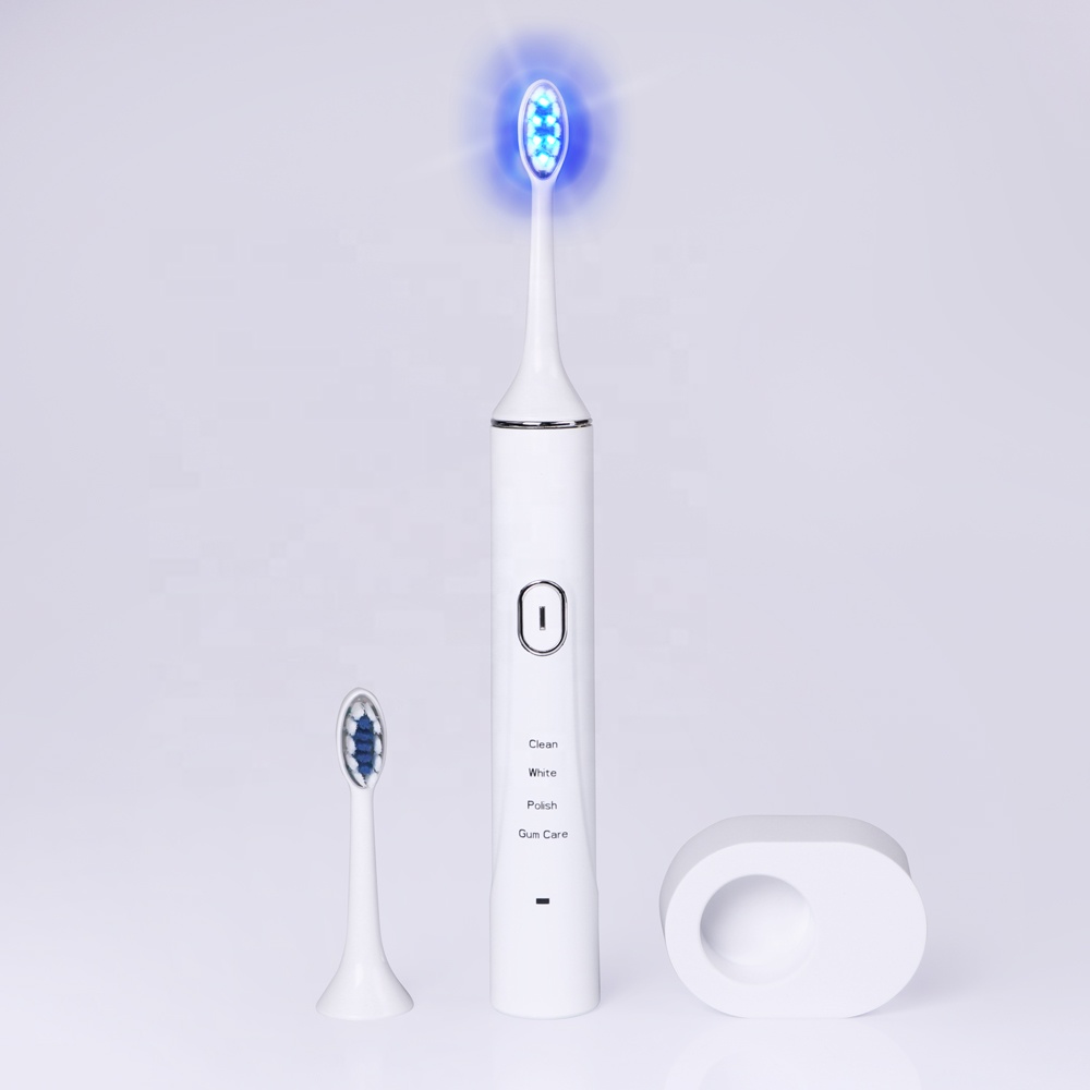 Портативная ультразвуковая зубная щетка Smart CE, одобренная Slimmest, электрическая зубная щетка для отбеливания зубов