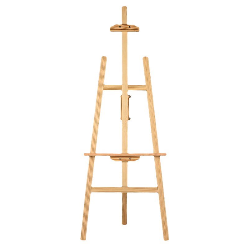Professional Wooden Artist Studio Easel Stand Eco Friendly 0.7-1.75 M Painting Easel Stand