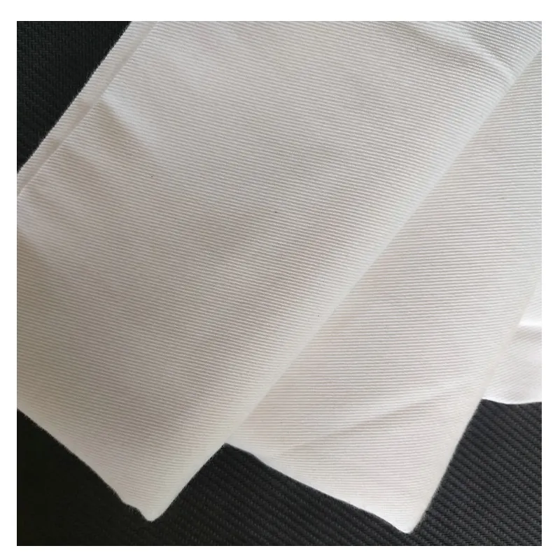 Factory polyester cotton TC twill greige fabric grey fabric for sale