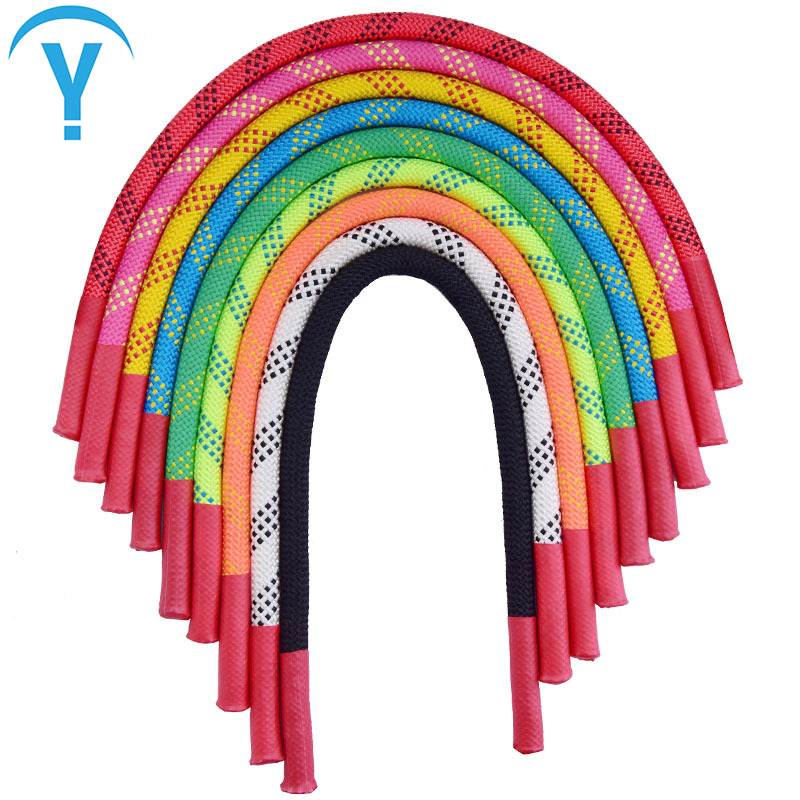 Nylon artistic gymnastics rope sports competition gymnastics dance rope professional factory supply can be customized