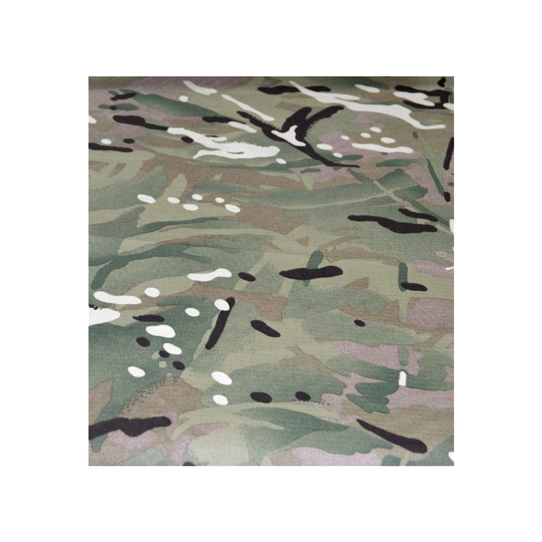 Waterproof Cotton polyester cvc camo fabric ripstop military fabric