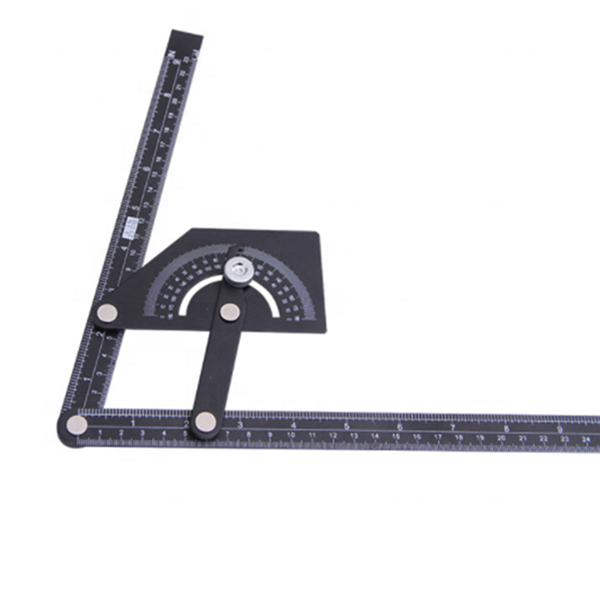 Good Quality 0-180 Degree Measuring Hand Tools Super Square Aluminium Saw Angle Protractor
