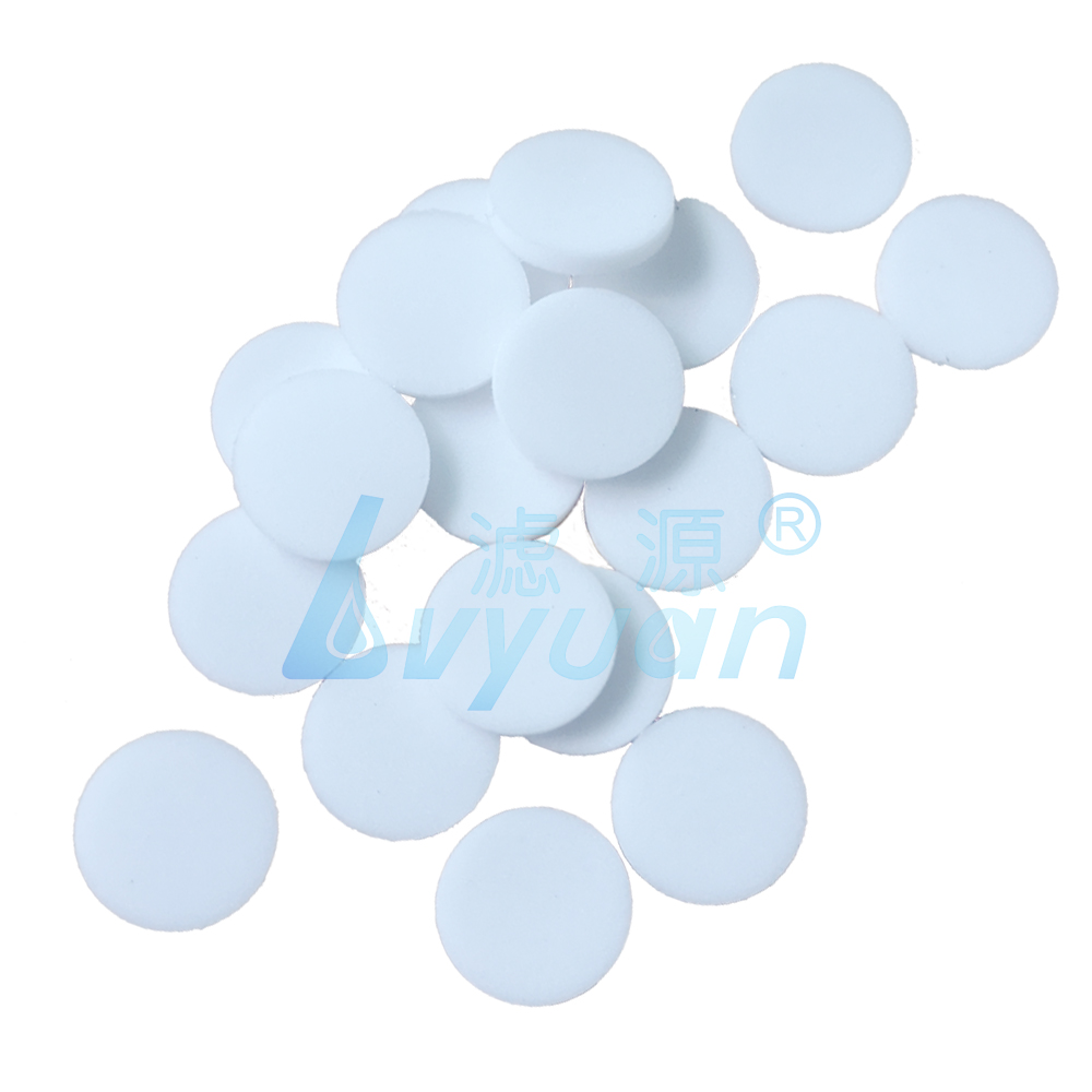 Круглый и квадратный фильтр для фильтрации жидкости/Газа/воздуха ptfe pe порошковый спеченный фильтр с пользовательским 0,1/0,3/0,45/1/5/10 микрон