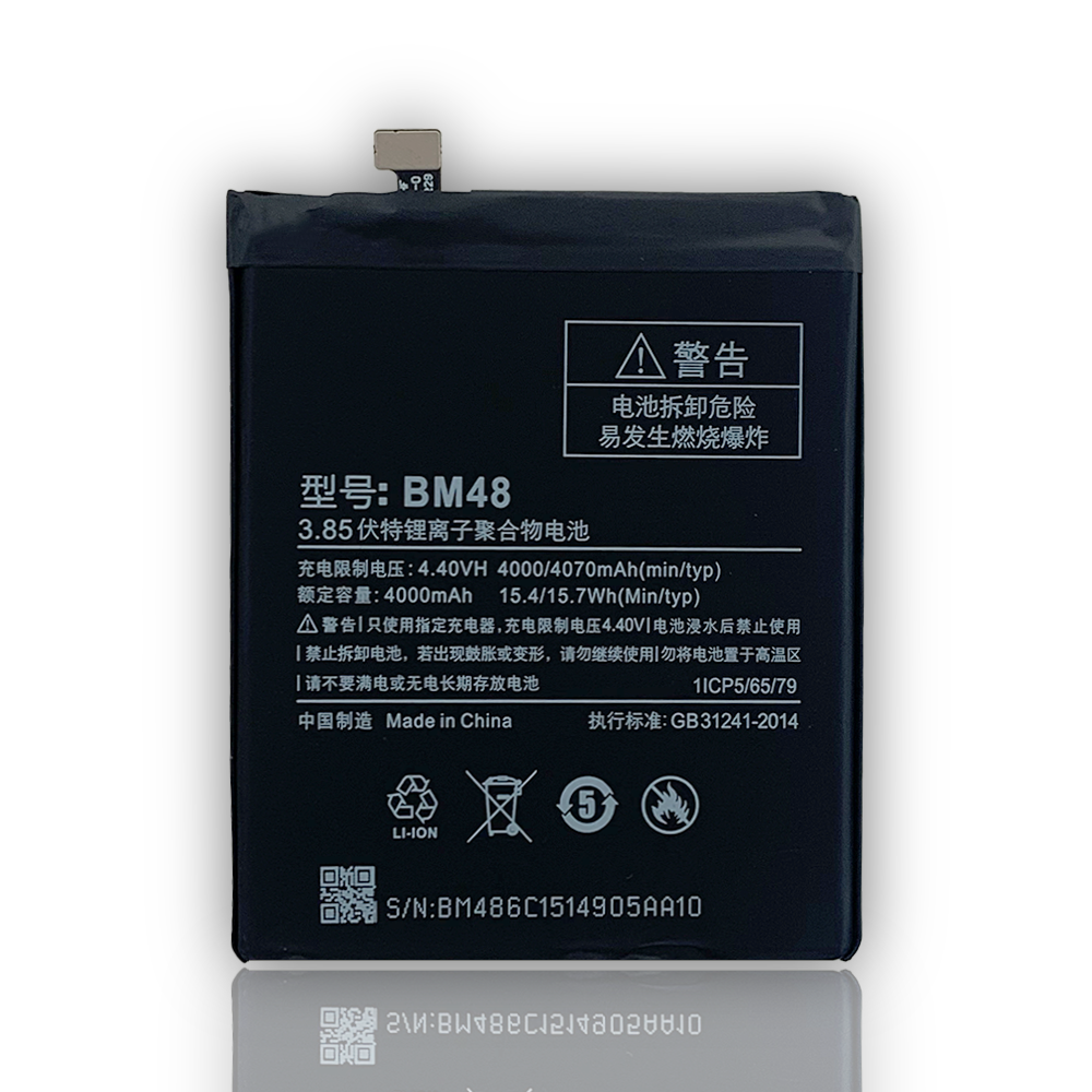 100% Original Phone Battery BN48 for XiaomiRedmi Note 6 Pro 4000mAh High Quality Replacement Battery